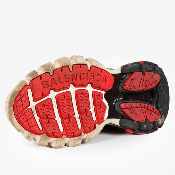 Balenciaga Black and Red Track Trainer - Picture 5 of 13